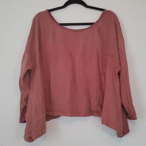 Free People cropped swing tunic